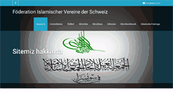 Desktop Screenshot of islam-cf.ch